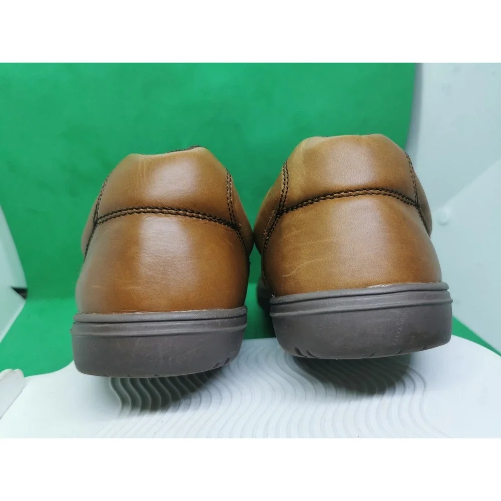 Lems Nine2Five Shoes Mens Size 12.5/ 46 EU Brown Leather Oxford Dress Zero-Drop